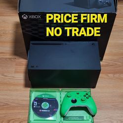 XBOX SERIES X + GAME, FIRM PRICE, NO TRADE, GREAT CONDITION, READ DESCRIPTION FOR DETAILS 