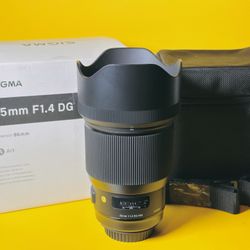 Sigma 85mm f/1.4 Art for Canon EF