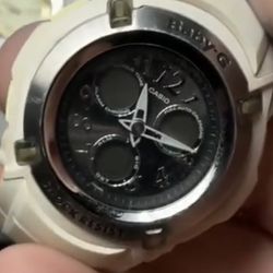 Casio Baby-G 3772 BG-1500A Quartz Analog Digital Women's Watch New Battery