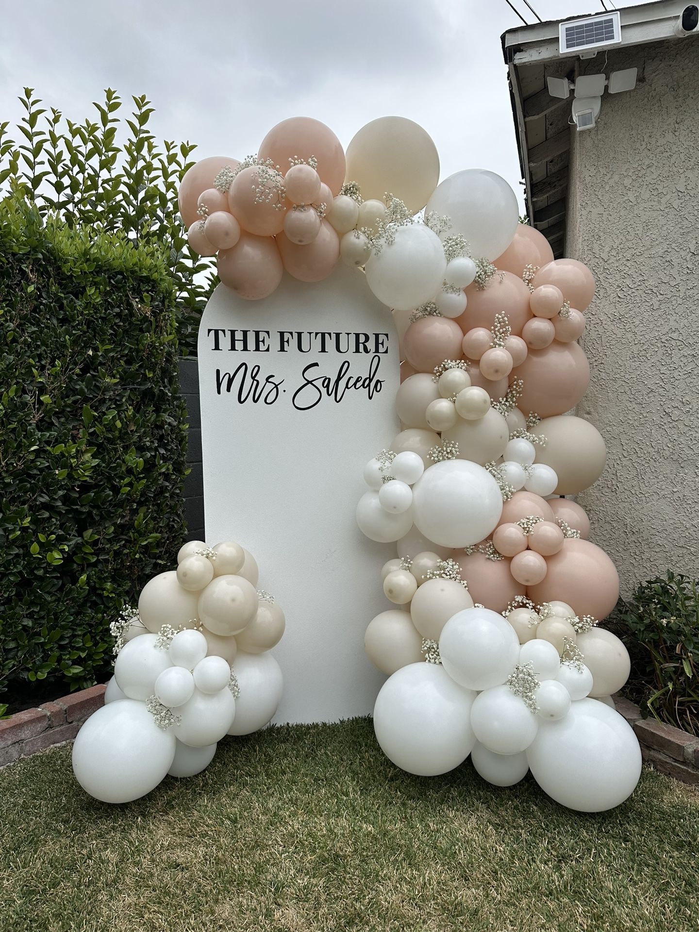 balloon arch, balloon garland