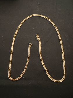18k Cuban necklace