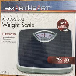 Smart Heart Analog Dial Weight Scale NEW 