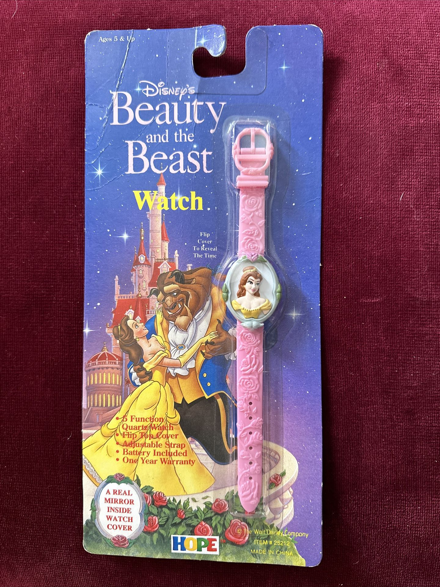 Disney Beauty And The Beast Watch Vintage And Collectible 