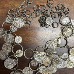 Faux Ottoman Empire Coin Belt