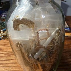 Vase Of Jewelry