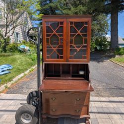 Secretary Desk Cabinet 