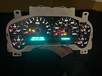 08-13 white LEDs z71 cluster odo odometer