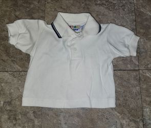 Miniwear vintage baby boy polo shirt