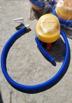 New foot air pump.