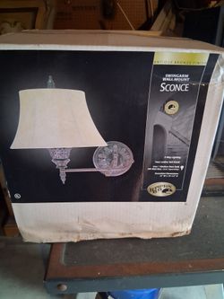Hampton Bay Swingarm Wall Mount Sconce