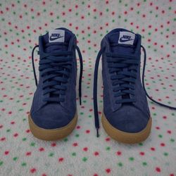 NIKE BLAZER MID PREMIUM "BINARY BLUE Men's 9 WMS 11