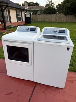 GE washer and dryer set