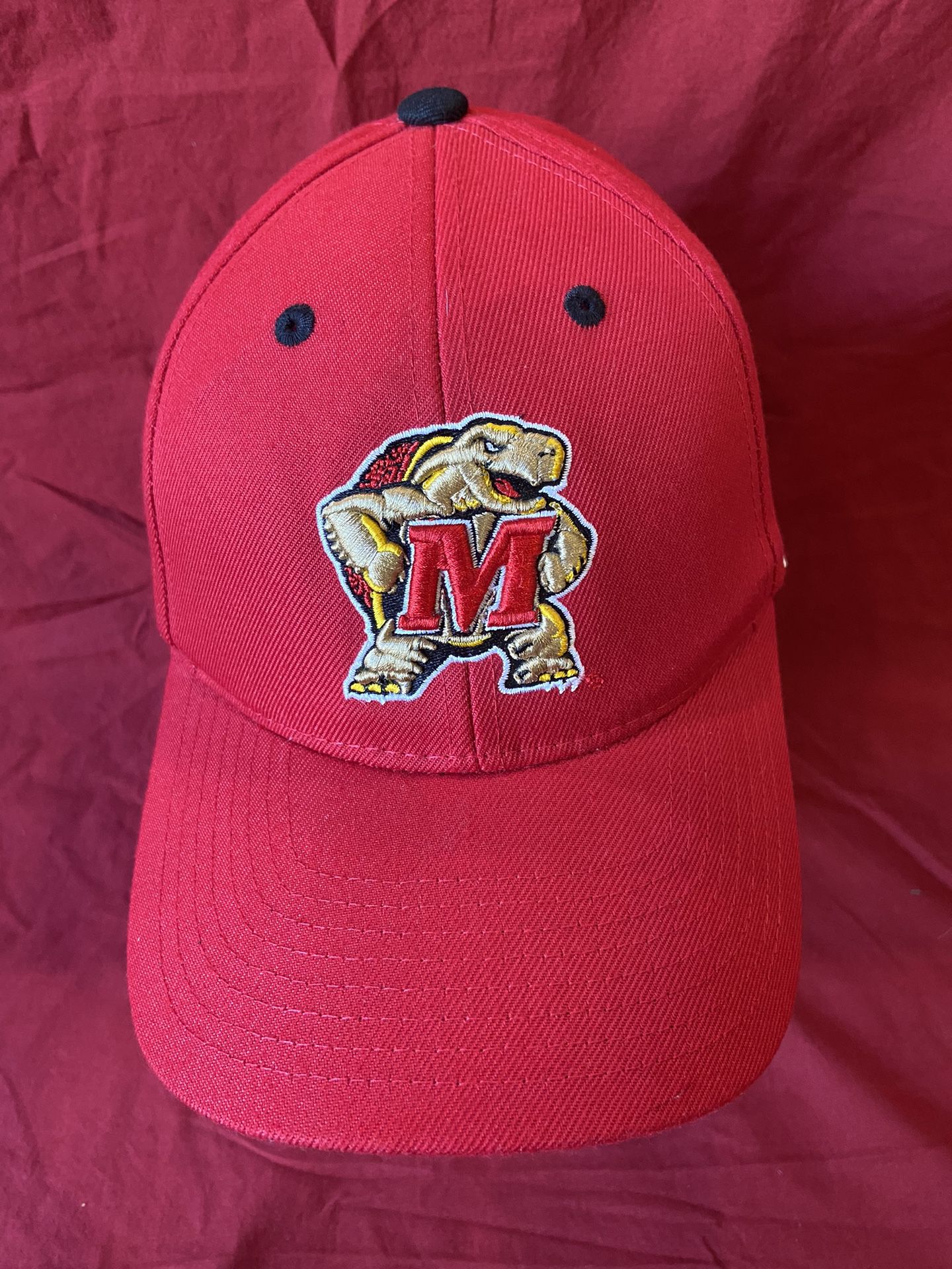 Men's Maryland Terrapins Zephyr Adjustable Hat Red