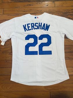 White Majestic Series Los Angeles Dodgers Clayton Kershaw Jersey