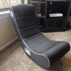 Extreme X Rocking Gaming Chair W/speakers 