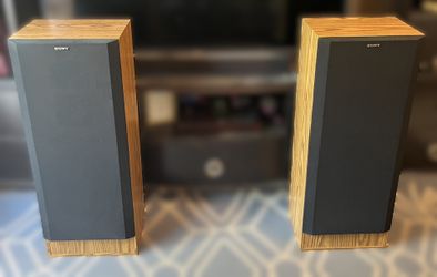 Sony Speakers Vintage Set