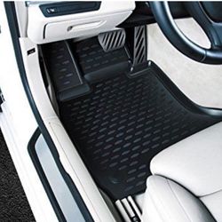 Fits 2018-2023 Chevrolet Traverse Floor Mats Front & 2nd and 3rd Row Liners with 2nd Row Bench Seat