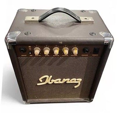 Ibanez IBZ 10-A Acoustic Guitar Mini Amp Works.