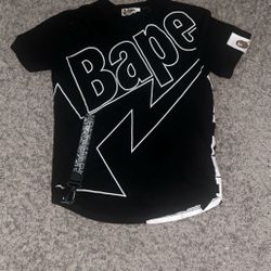Bape Shirt W Keychain Size L Fits Like A Small