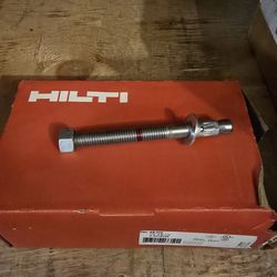 Hilti concrete wedge anchor fastening masonary lag bolt