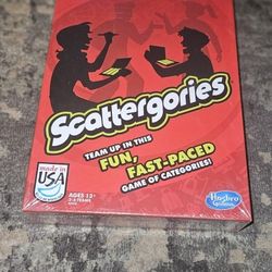 Scattergories Fun, Fast-Paced Game of Categories (2013) Brand New Factory Sealed