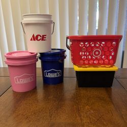 Mini Buckets-Baskets -Teeny Tote boxes