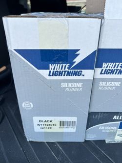 White Lightning Brand Silicone Sealant