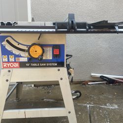 Ryobi 10” Table Saw