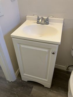 18” White Glacier Bay Vanity 