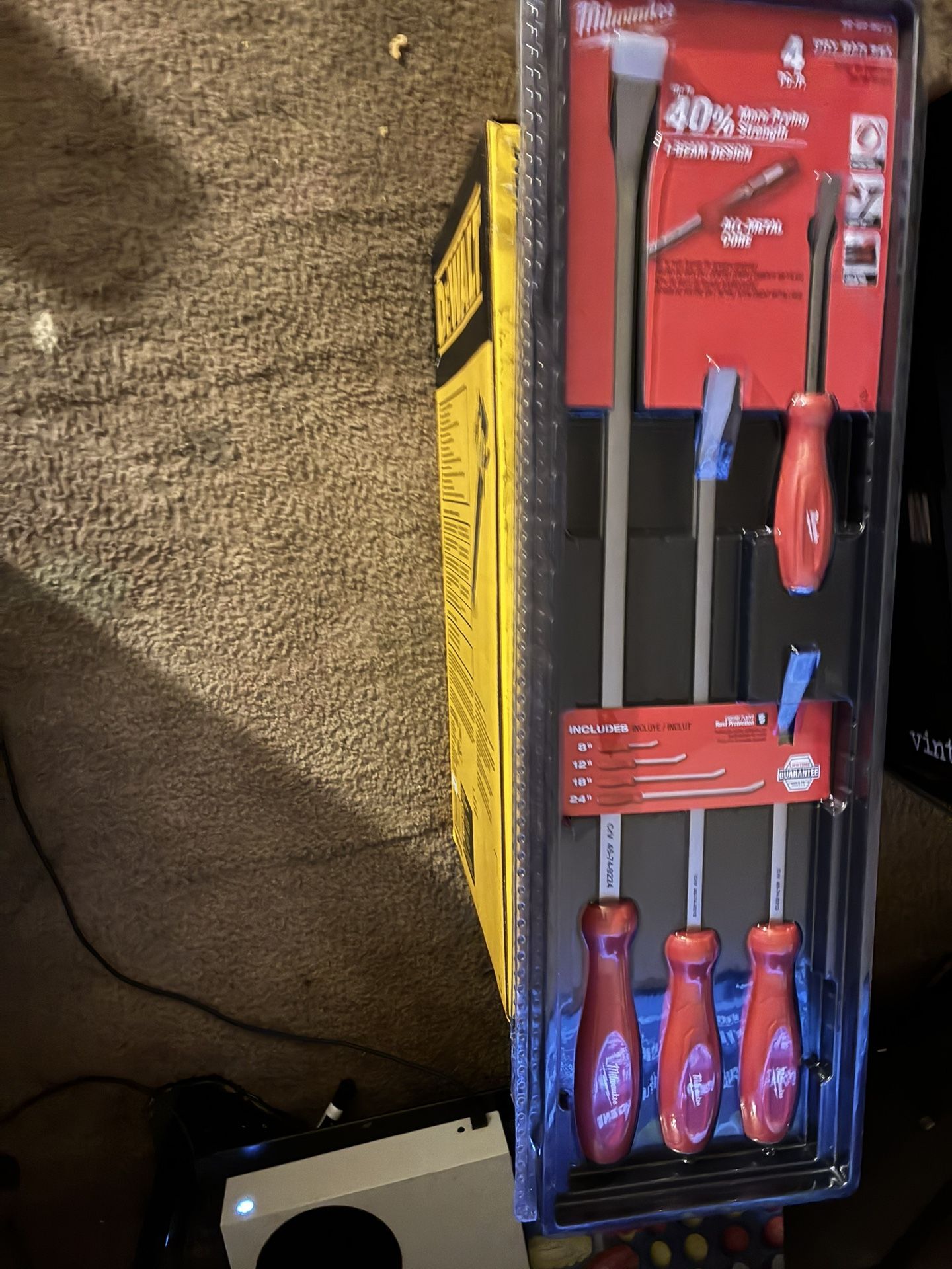 Milwaukee Prying Bar Set