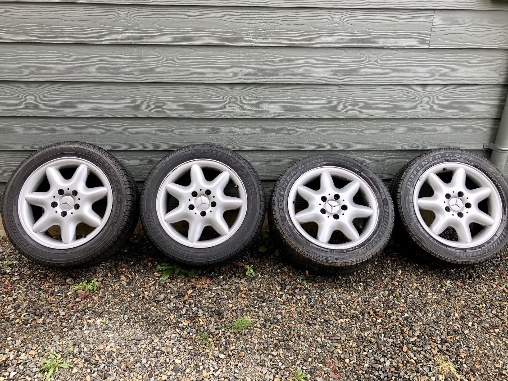 Mercedes Benz c240 w203 OEM 16” rims with tires.