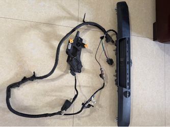 2018 tailgate Ford Super Duty Platinum handle jumper wiring harness with camera & courtesy light, lock actuator motor