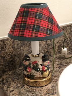 SNOWMEN LAMP