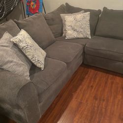 Sectional and Chair