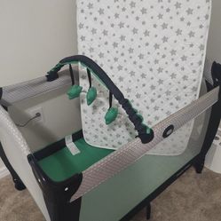 Graco Pack 'n Play Reversible Seat & Changer LX - in Box - Corral