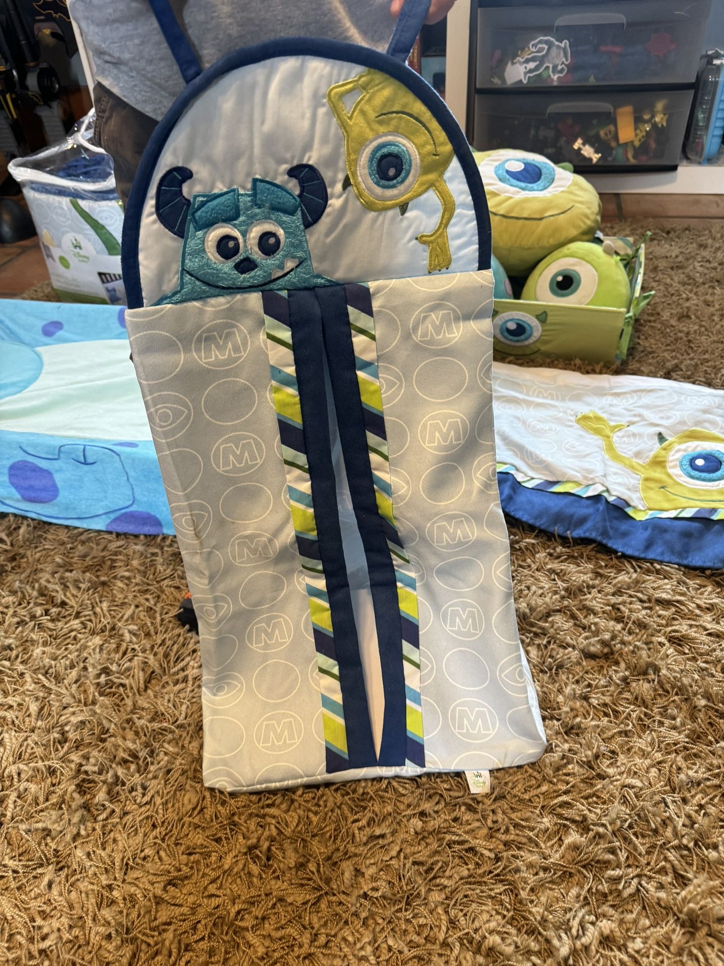 Complete Nursery Bedding Set Decor Disney Monsters Inc. for Sale in Santa Ana CA OfferUp