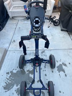 Bagboy Quad Navy golf push cart