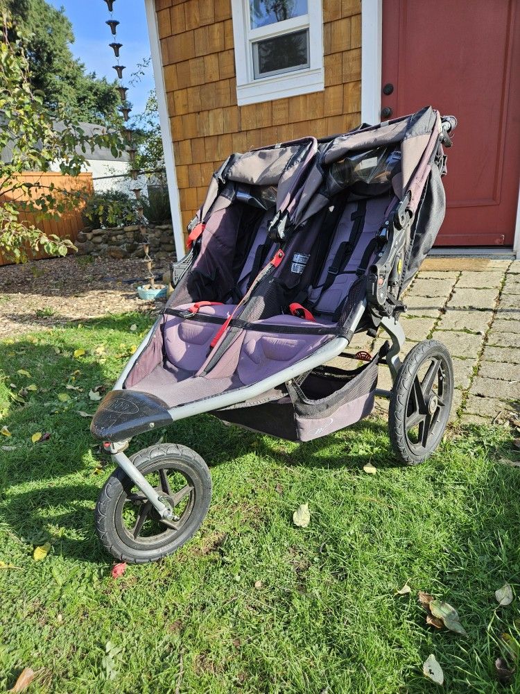 BOB Double Stroller With Extras
