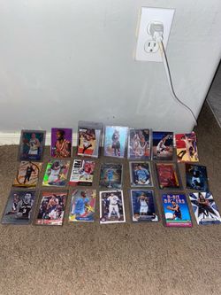 Lots of NBA and NFL cards