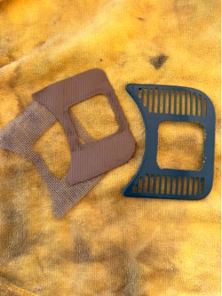 vw original paint dash grill