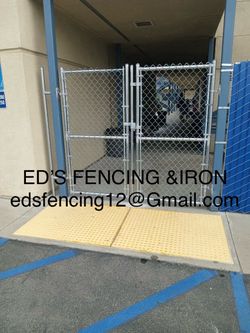 Chainlink gates