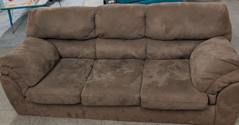 Brown Cloth Couch