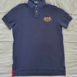 Men's Polo Shirt By Ralph Lauren Size Medium 