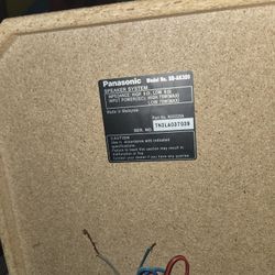 4 Panasonic Speakers 