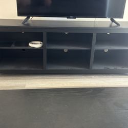 Black TV Stand