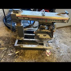 Craftsman Radial Saw