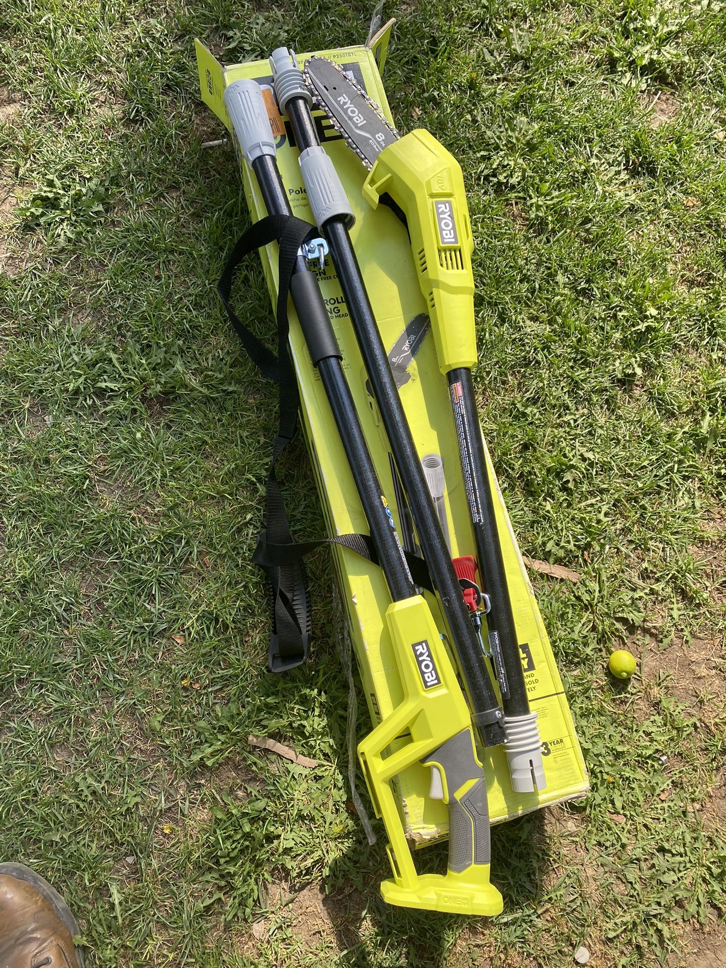 Ryobi 8” 18 V Pole Saw