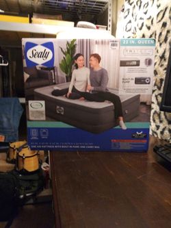 Seally Air Mattress.  Queen Size Brand New Still In The Box Never Opened.