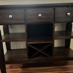 Dark Wooden Cabinet 