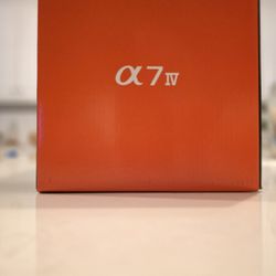 Sony a7IV Camera (Camera Body)